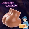 Copo Masturbador Masculino de Bunda, Modelo Realista de Nádegas em Forma de U, Brinquedo Sexual de Meio Corpo