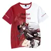 2024 Nuevo Fabricantes Transfronterizo Camiseta 3D Casual para Hombre Manga Corta Camiseta Estampada 3D Original God