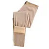 Pantalones Térmicos de Color Sólido para Hombre Huajielong Felpa Plus Cuadros Textura Transpirable Leggings de Cinturón Modernos Talla Grande Pantalones Térmicos