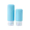 Traje de subbotellas de silicona transfronterizo 90ml portátil para viaje subempaque almacenamiento subbotella Botella de loción manguera
