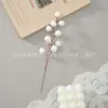 Accesorios de rama de flor y fruta artificial de Navidad, decoraciones navideñas, bayas rojas, acebo, accesorios de fruta de la fortuna, fabricante de origen transfronterizo