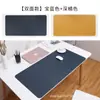 Mouse Pad Extra Grande Couro Almofada de Escrita Estudante Tapete de Mesa Couro Couro para Laptop Mouse Pad Couro Grande