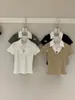 Wgwe Verão Estilo Coreano Estilo Universitário Camisa Falsa de Duas Peças com Visual Versátil Emagrecedor Gola Lapela Manga Curta para Mulheres W10199