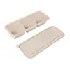 Caja de Almuerzo Desechable Biodegradable Ecológica de Maicena de Mancha Tira Larga Caja de Almuerzo Dieléctrica Caja de Almuerzo para Empanadillas Sushi