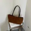 2026 Nueva Moda Coreana Estilo Minimalista de Nicho Bolso Tote Gran Capacidad Casual Simple Bolso de Hombro Cruzado