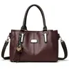 Bolso texturizado nuevo y elegante para mujer, bolso de hombro de gran capacidad para el día a día, bolso cruzado, bolso sencillo para madres de mediana edad