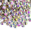Decoraciones Redondas Planas Serie Blanca para Uñas, Accesorios de Rhinestone de Vidrio para Uñas Hechos a Mano DIY Venta al por Mayor