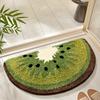 Alfombra Antideslizante de Dibujos Animados para Baño Transfronteriza, Felpudo Absorbente para Baño, Felpudo para Puerta de Entrada, Felpudo para Inodoro y Baño