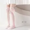 Calcetines Largos para Niñas, Malla de Verano Finos Transpirables Estilo Princesa para Pantorrilla, Calcetines Altos Anti-Mosquitos para Estudiantes de Niños Mayores