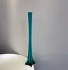 Jarrón Angosto de Vidrio Colorido Estilo Vintage Ins, Pieza Decorativa Hecha a Mano para Exportación
