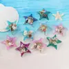Lugar Pintoresco Pegatina de Refrigerador Oceánica Creativa Estrella de Mar Caballito de Mar Delfín Modelado Artesanía Pura Hecha a Mano con Pegamento Goteado Souvenirs Turísticos