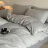 Conjunto de cama de quatro peças Classe A, 100% algodão puro, novo modelo 2026, capa de edredom, lençol de cama, conjunto de cama de luxo leve de alta qualidade, estilo lençol com elástico