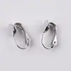 Accesorios para Pendientes de Joyería Hechos a Mano DIY, Cobre Puro Galvanizado que Conserva el Color, Antideslizante, Indoloro, No Requiere Perforación en la Oreja, Convertidor de Clip para Oreja en Forma de U