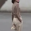Cárdigan de Punto Estilo Chanel para Mujer Estilo Coreano Cuello POLO Nuevo Suéter Otoño e Invierno Top Delgado Retro Pequeño