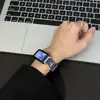 Adecuado para Pulsera Huawei 11Pro Correa Cruzada 10Nfc Moda Otoño e Invierno Versátil Femenina Correa de Muñeca de Mezclilla