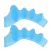 Novo Separador de Dedos de Cinco Orifícios Hálux Valgo Dedos Sobrepostos Corretor de Dedos Separador de Dedos de Silicone Artefato Atacado
