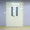 Porta Limpa de Aço Protetora Hermética para Oficina Livre de Poeira Laboratório Selado Ala Hospitalar Segurança Porta Hermética