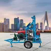 Equipamento de Perfuração a Diesel para Terras Agrícolas Domésticas Sondador Geológico para Poços de Água Sondador Rotativo Sondador para Furos de Média Profundidade Sondador para Poços de Água