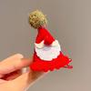 Horquilla de gorro navideña de edición limitada, tocado navideño para niños, bonito sombrero navideño, vestido para niña, accesorios para el cabello al por mayor