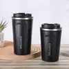 Copo de Café Transfronteiriço 2ª Geração Aço Inoxidável 304 Portátil Copo Frio Copo com Isolamento a Vácuo Criativo Copo de Carro para Casal