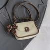 Elegante textura de viajero bolso pequeño sencillo para mujer bolso de axila para mujer 2023 principios de otoño nuevo estilo occidental hombro pequeño bolso cuadrado