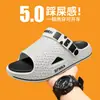 2026 Verão Sola Grossa 3D Resistente ao Desgaste Respirável Antiderrapante Masculino Masculino Sapatos de Dirigir Outdoor Praia Chinelos para Homem