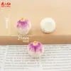 Nuevo Modelo de Serie de Verduras Semi-Tridimensional, Accesorios de Resina de Pegamento de Crema DIY Hechos a Mano, Adornos para el Cabello, Colgantes Decorativos