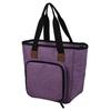 Bolsa de Mano de Lana de Amazon Bolsa de Almacenamiento de Herramientas de Ganchillo de Hilo de Algodón Bolsa de Almacenamiento de Accesorios de Ganchillo para Viajes al Aire Libre