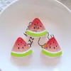 Rodajas de Fruta Miniatura Simuladas Sandía Fresa Limón Resina DIY Pasador Cuerda para el Cabello Llavero Hebilla de Zapato Material para Taza de Agua