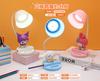 Comercio exterior nueva lámpara de mesa recargable de dibujos animados creativa estudiantes de dormitorio escritorio lámpara de lectura led lámpara de mesa diy puesto de mercado nocturno
