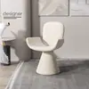 Taburete de tocador de lujo giratorio para niñas, silla de belleza y manicura con respaldo, taburete de maquillaje simple, silla de tocador popular para dormitorio principal