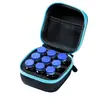 Bolsa de Almacenamiento EVA Impermeable Portátil Personalizada de Cáscara Dura Tamaño Grande 30 Compartimentos Bolsa de Almacenamiento para Aceites Esenciales en Botella