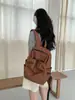 Mochila Estilo Coreano para Estudiante Universitario, Gran Capacidad, Viajes al Aire Libre, Nicho, Simple, Casual, Mochila de Nailon para Computadora para Mujeres