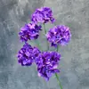 Flores artificiais de hortênsia com múltiplas cabeças para arranjos de casamento, decoração de janelas, arranjos florais, flores de seda feitas à mão, ornamentos de flores artificiais para atacado transfronteiriço