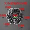 Accesorios de Nariz de Plástico, Ojos de Muñeca, Materiales para Ganchillo de Hilo Negro Plano, Ojos de Figurina de Animal de Juguete