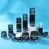 Nuevo Set de Botellas Acrílicas, Botella para Crema, Botella para Crema de Ojos, Botella para Loción, Botella Redonda Facial de Diamante, Botella de Relleno para Esencia