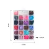 Venta Caliente Transfronteriza 288 Piezas de Uñas Postizas Color Sólido Mate Color Mixto para Uñas de Manos y Pies, Uñas Falsas Tipo Ballet para Pies, Sin Costuras y Sin Necesidad de Limar
