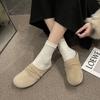 Sandálias Birkenstock Femininas 2025 Verão Novo Estilo Roupa Externa Retrô Bico Redondo Versátil Mori Muller Baotou Meio Chinelo