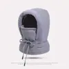 Cachecol de Pescoço Novo Estilo de Inverno, Touca para Cabeça, Chapéu Integrado com Proteção para Ouvidos para Mulheres, Chapéu Quente para Andar de Bicicleta Elétrica, Chapéu de Ciclismo à Prova de Vento e Frio