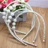 Diadema de perla artificial blanca y diamantes para niños, diadema estilo coreano, diadema de bola de la Princesa Yang Mei, accesorios para el cabello, lote directo de fábrica