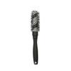 Pente Cilíndrico Platinum Fly Cerâmica Branca para Preta Tubo de Alumínio Pente para Modelar Cabelo Pente Espiral para Cachear Rolo de Nylon
