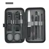 En Stock Juego de 12 Cortauñas de Acero Inoxidable Kit de Belleza Juego de Herramientas de Manicura Cortauñas Regalo Promocional Al Por Mayor