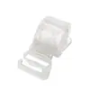 Alças de Ombro Transparentes, Alças de Sutiã Invisíveis, Alças Finas de Substituição Estendidas Antiderrapantes Sem Costura, Alças de Cristal de Sutiã de Alta Elasticidade com Fivelas de Ajuste