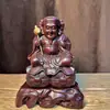Plataforma Alta Japonesa de Kioto Montaña Tengu Rondai-Ji Mahakala de Tres Caras Adorno de Madera Brahma Vajra Mahasthamaprapta Conmemorativo