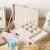 Caja de Regalo de Empaque para Pulsera Transfronteriza, Caja de Almacenamiento de Joyería de Lujo Ligero para Anillos, Caja de Empaque para Joyería, Caja de Regalo para Pendientes