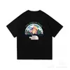 Camiseta Original Nt North Face de 260g para Hombre, Camisa Casual Versátil de Manga Corta con Estampado de Moda para Pareja
