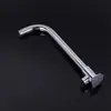Codo de tubería de salida de ducha de acero inoxidable, soporte de asiento fijo, boquilla de baño, barra transversal, para empotrar en la pared, tubo de ducha con rociador superior