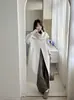 Abrigo largo de doble cara con mezcla de lana de alpaca, nuevo estilo otoño/invierno, abrigo de lana engrosado y cálido para mujer