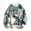 Venta al por mayor personalizada 2025 Nueva sudadera para hombre Estilo otoño Marca de moda Ins Cuello redondo Sin capucha Manga larga Camiseta Superior pesado para pareja