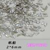 K9 Imitação Huazi 1:1 Borda Irregular Fundo Plano Transparente Branco Mini Brilhante DIY Decoração de Strass Usável Unha Arte de Unha Gota d'Água Strass